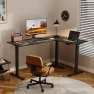 Thumbnail Electric Height Adjustable 3-Leg L Shaped Standing Desk Frame — Standing Desk, SANODESK