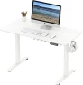 Thumbnail Electric Height Adjustable Sit to Stand Desk with Hanging Hooks and Cable Management — Standing Desk, SHW