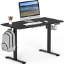 Thumbnail Electric Height Adjustable Sit to Stand Desk with Hanging Hooks and Cable Management — Standing Desk, SHW