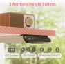 Thumbnail Electric Height Adjustable Standing Desk, 48 Inch Pink Computer Desk for Women Girls, Sit Stand Table for Home, Office,... — Standing Desk, OffiGo