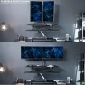 Thumbnail Electric Height Adjustable Standing Desk Converter with Dual Monitor Stand — Standing Desk, VIVO
