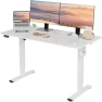 Thumbnail Electric Standing Desk Adjustable Height, 40x24 Inches Sit Stand up Desktop — Standing Desk, LongKe