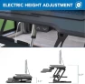 Thumbnail Electric Standing Desk Converter with 38" Tabletop — Standing Desk, Mount-It!