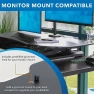 Thumbnail Electric Standing Desk Converter with 38" Tabletop — Standing Desk, Mount-It!