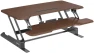 Thumbnail Electric Standing Desk Converter with 38" Tabletop — Standing Desk, Mount-It!