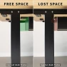 Thumbnail Electric Standing Desk Frame, Rear-Set Legs — Standing Desk, VIVO
