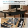 Thumbnail Electric Standing Desk with Drawer and Wireless Charging — Standing Desk, ERGO COLLECT