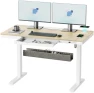 Thumbnail Electric Standing Desk with Drawer and Wireless Charging — Standing Desk, ERGO COLLECT