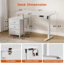 Thumbnail Electric Standing Desk with Drawers — Standing Desk, REAHOME