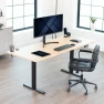 Thumbnail Heavy Duty Dual Motor Electric Sit Stand Desk Frame — Standing Desk, VIVO