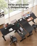 Thumbnail L Shaped Electric Standing Desk with Drawers — Standing Desk, ErGear