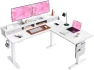 Thumbnail L Shaped Electric Standing Desk with Drawers — Standing Desk, ErGear