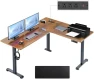 Thumbnail L Shaped Standing Desk with Charging Station — Standing Desk, KORGOL