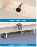 Thumbnail L-Shaped Standing Desk with Power Outlets & LED Strip — Standing Desk, HUANUO