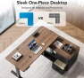 Thumbnail L Shaped Standing Desk — Standing Desk, HUANUO
