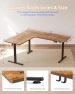 Thumbnail L Shaped Standing Desk — Standing Desk, YIHAYO