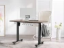 Thumbnail Mobile Electric Height Adjustable Sit to Stand Desk with Drawer, Hanging Hooks and Cable Management — Standing Desk, Visit the SHW Store