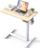 Thumbnail Overbed Bedside Table with Wheels, Electric Standing Desk Adjustable Height — Standing Desk, YOLEZO