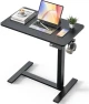 Thumbnail Overbed Bedside Table with Wheels, Electric Standing Desk Adjustable Height — Standing Desk, YOLEZO