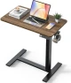 Thumbnail Overbed Bedside Table with Wheels, Electric Standing Desk Adjustable Height — Standing Desk, YOLEZO