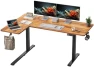 Thumbnail Reversible L-Shaped Electric Standing Desk — Standing Desk, YIHAYO