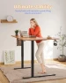 Thumbnail Reversible L-Shaped Electric Standing Desk — Standing Desk, YIHAYO