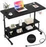 Thumbnail Rolling Standing Desk with Power Outlets — Standing Desk, Armocity