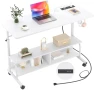 Thumbnail Rolling Standing Desk with Power Outlets — Standing Desk, Armocity