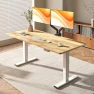 Thumbnail Solid Wood Dual Motor Standing Desk — Standing Desk, FLEXISPOT