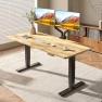 Thumbnail Solid Wood Dual Motor Standing Desk — Standing Desk, FLEXISPOT