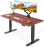 Thumbnail Solid Wood Dual Motor Standing Desk — Standing Desk, FLEXISPOT
