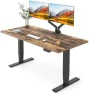 Thumbnail Solid Wood Dual Motor Standing Desk — Standing Desk, FLEXISPOT