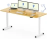 Thumbnail Solid Wood Dual Motor Standing Desk — Standing Desk, FLEXISPOT