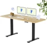 Thumbnail Solid Wood Standing Desk — Standing Desk, FLEXISPOT