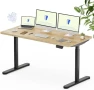 Thumbnail Solid Wood Standing Desk — Standing Desk, FLEXISPOT