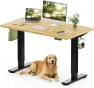 Thumbnail Solid Wood Standing Desk — Standing Desk, FLEXISPOT
