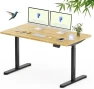 Thumbnail Solid Wood Standing Desk — Standing Desk, FLEXISPOT