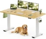 Thumbnail Solid Wood Standing Desk — Standing Desk, FLEXISPOT