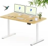 Thumbnail Solid Wood Standing Desk — Standing Desk, FLEXISPOT