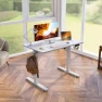 Thumbnail Standing Desk Height Adjustable Small Electric Sit Stand Desk — Standing Desk, Kingant
