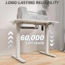 Thumbnail Standing Desk Height Adjustable Small Electric Sit Stand Desk — Standing Desk, Kingant