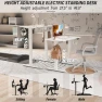 Thumbnail Standing Desk Height Adjustable Small Electric Sit Stand Desk — Standing Desk, Kingant