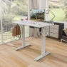 Thumbnail Standing Desk Height Adjustable Small Electric Sit Stand Desk — Standing Desk, Kingant