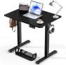 Thumbnail Standing Desk Height Adjustable Small Electric Sit Stand Desk — Standing Desk, Kingant