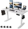 Thumbnail Whole Piece Standing Desk with Wheels Adjustable Height — Standing Desk, iWkstation