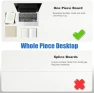 Thumbnail Whole Piece Standing Desk with Wheels Adjustable Height — Standing Desk, iWkstation