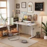 Thumbnail Whole Piece Standing Desk with Wheels Adjustable Height — Standing Desk, iWkstation