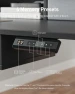 Thumbnail 48" x 24" Standing Desk with Drawers, Height Adjustable Electric Workstation, Computer Sit Stand Up Table with Large... — Standing Desk, CubiCubi