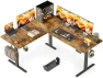 Thumbnail 55x45 Inches Reversible L Shaped Standing Desk with Cup Holder — Standing Desk, WALKINGDESK