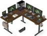Thumbnail 55x45 Inches Reversible L Shaped Standing Desk with Cup Holder — Standing Desk, WALKINGDESK